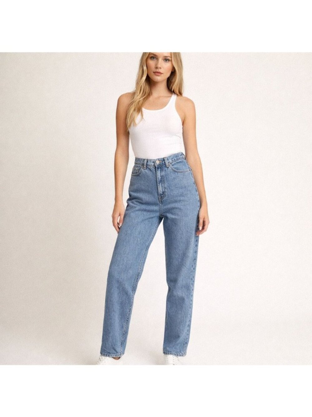 Levis Jeans Red Tag 512 High Waist Slim Tapered Leg Womens 14 MIS S USA Vintage